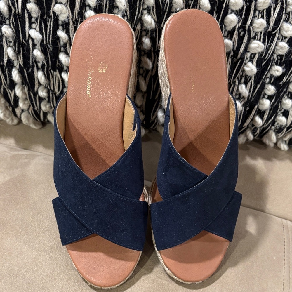 Tommy Bahama slip on sandals